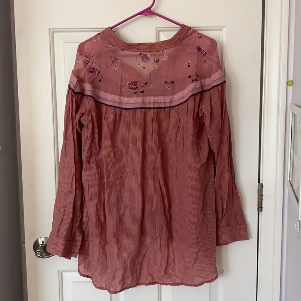 Free People Floral Blouse - Picture 3 of 3